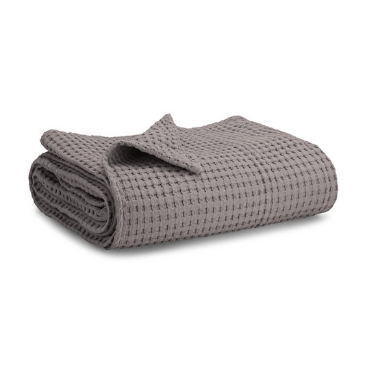 Baby Waffle Blankets by Comfy Cubs in Charcoal
