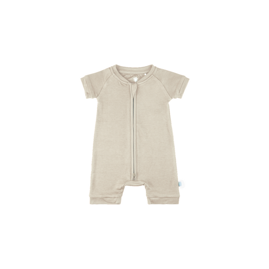 Baby Short-Sleeve Bamboo Romper