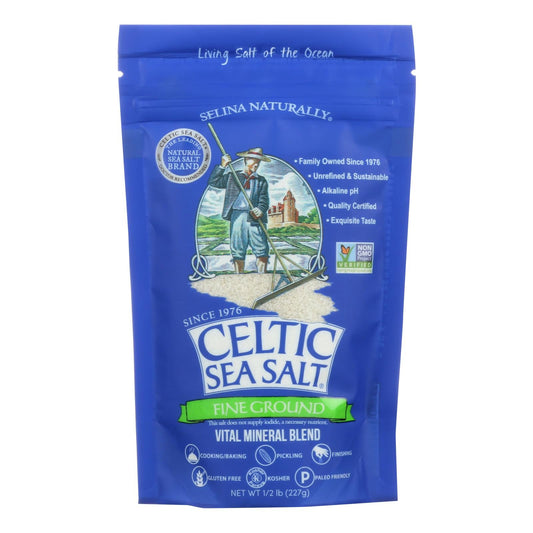 Celtic Sea Salt Fine Ground (Pack of 6 - 2 lb.)