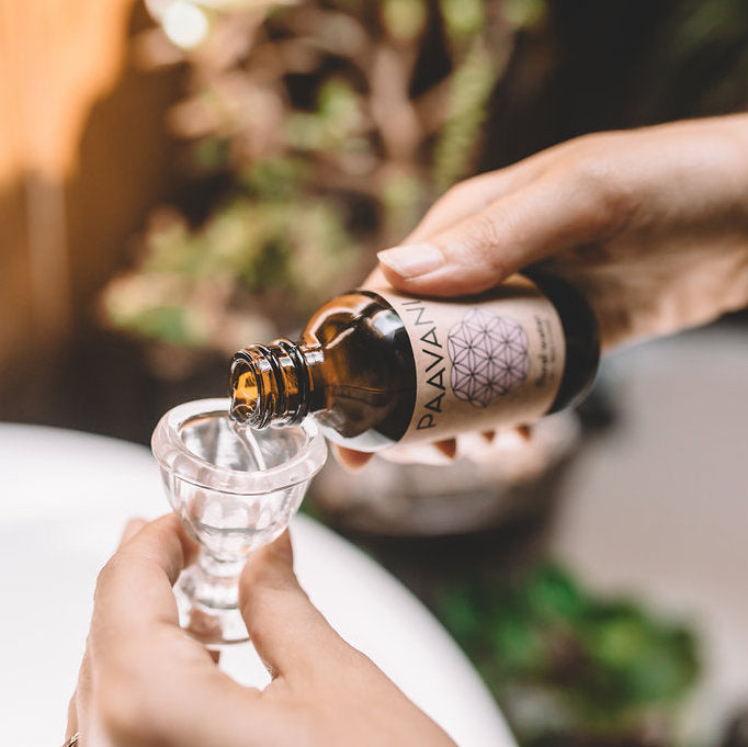 Glass Eye Wash Cup | Ayurvedic Eye Cleansing to Hydrate & Brighten Eyes