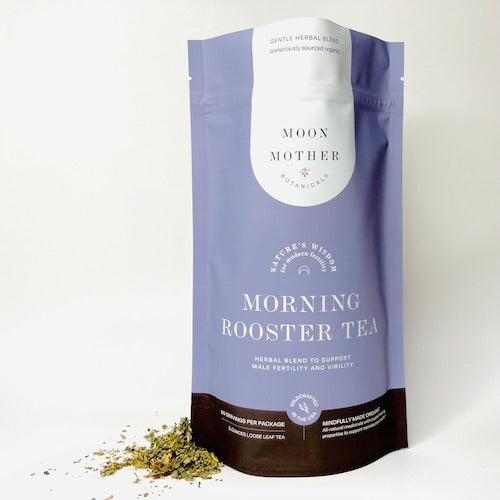 Morning Rooster Tea: Herbal Blend for Male Reproductive Health - Made with Organic and Wildcrafted Herbs (1800+ 5-Star Reviews)