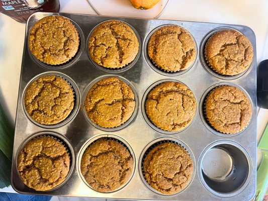 Meyer Lemon Poppy Muffins