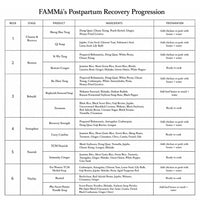 7 to 42 day Postpartum Soup