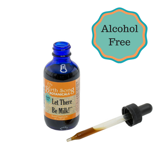 Let There Be Milk! 2 oz. ALCOHOL FREE Herbal Breastfeeding and Lactation Supplement to Support Breastmilk Supply*