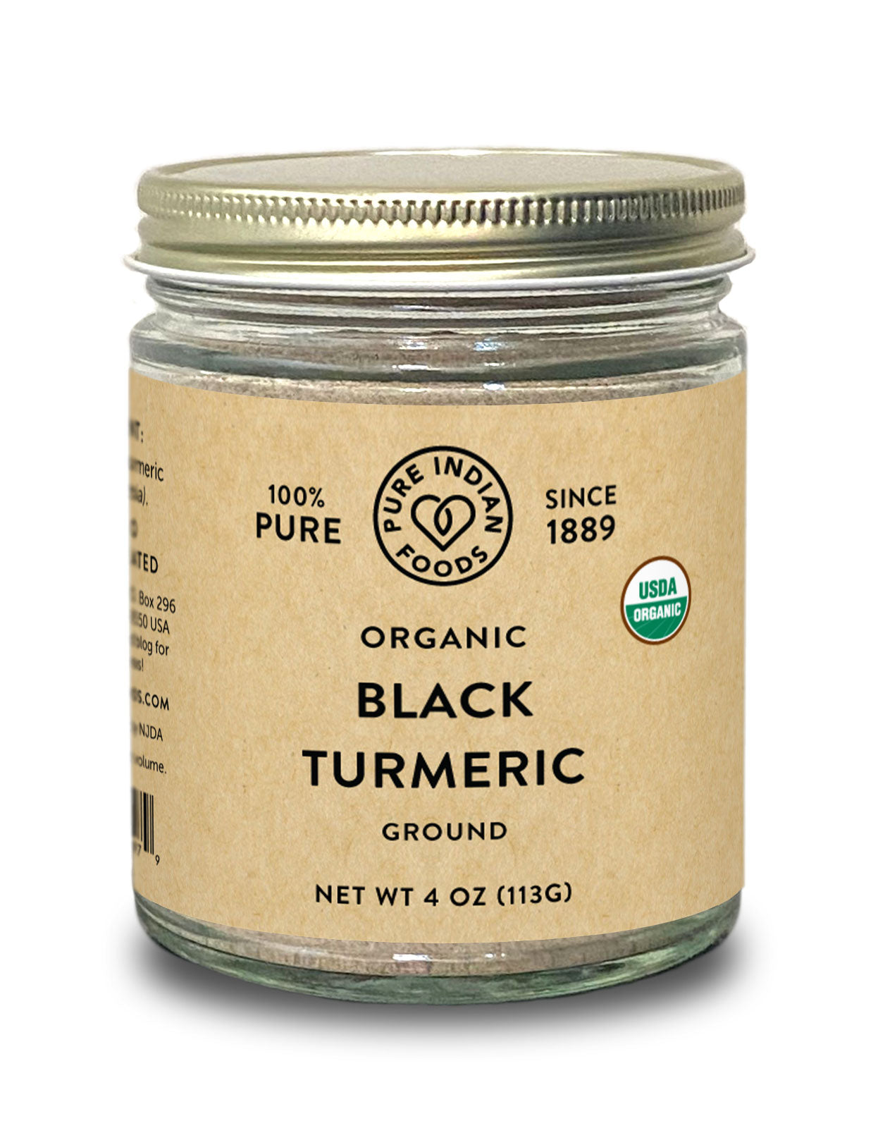 Black Turmeric, Certified Organic