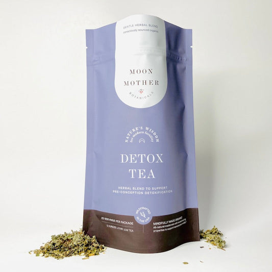 Detox Tea: Herbal Blend to Support Pre-Conception Detoxification
