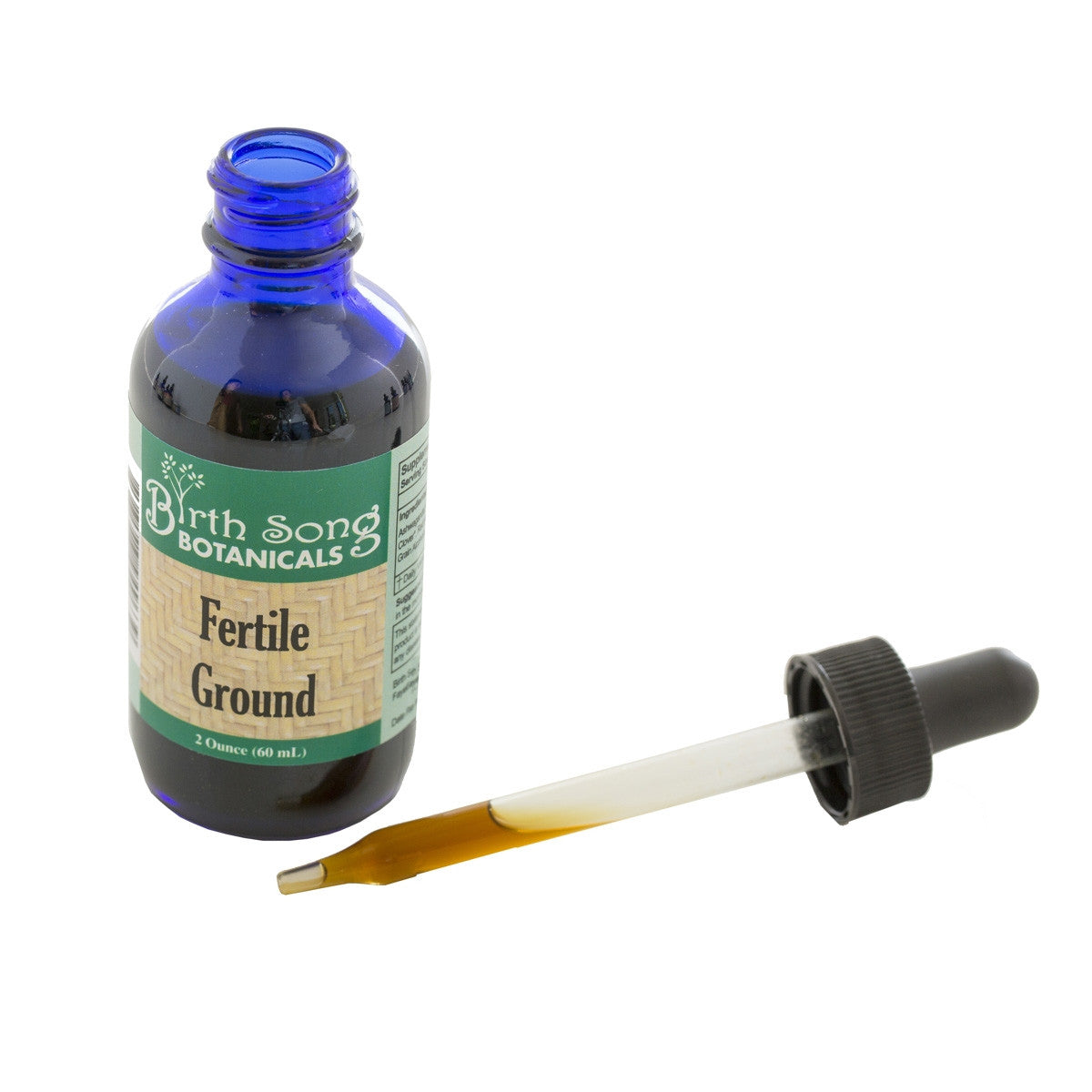 Fertile Ground Herbal Tincture To Support Women, Hormone Harmony, Natural Fertility and Conception* Herbal Support for Normal Womb Health 2 oz.