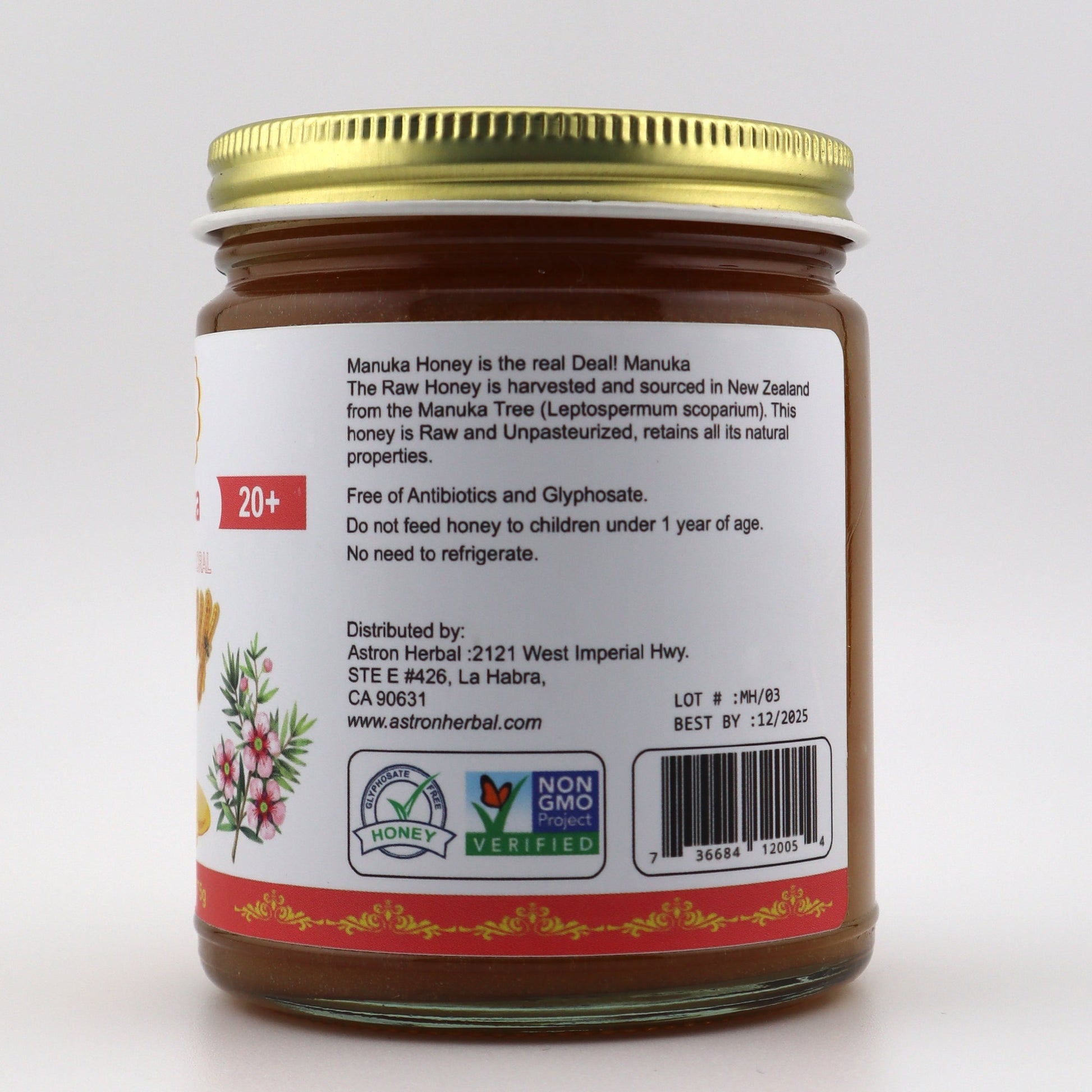 Monofloral Manuka Honey