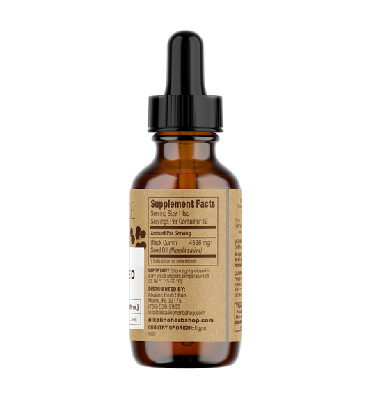 Black Seed Oil Supplement 2 FL OZ (Black Cumin Seed Oil)