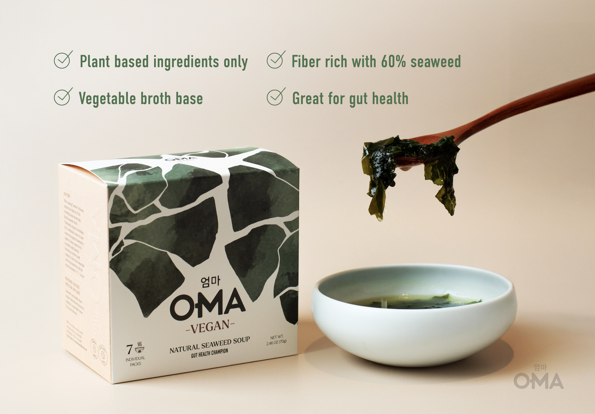 Nourishing Seaweed Soup Vegan Broth Based