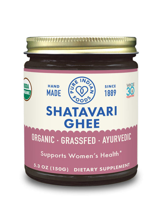 Shatavari Ghee 5.3 oz, Certified Organic