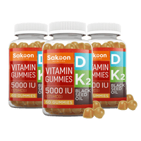5000 IU Vitamin D3 With Vitamin K2 & Black Seed Oil