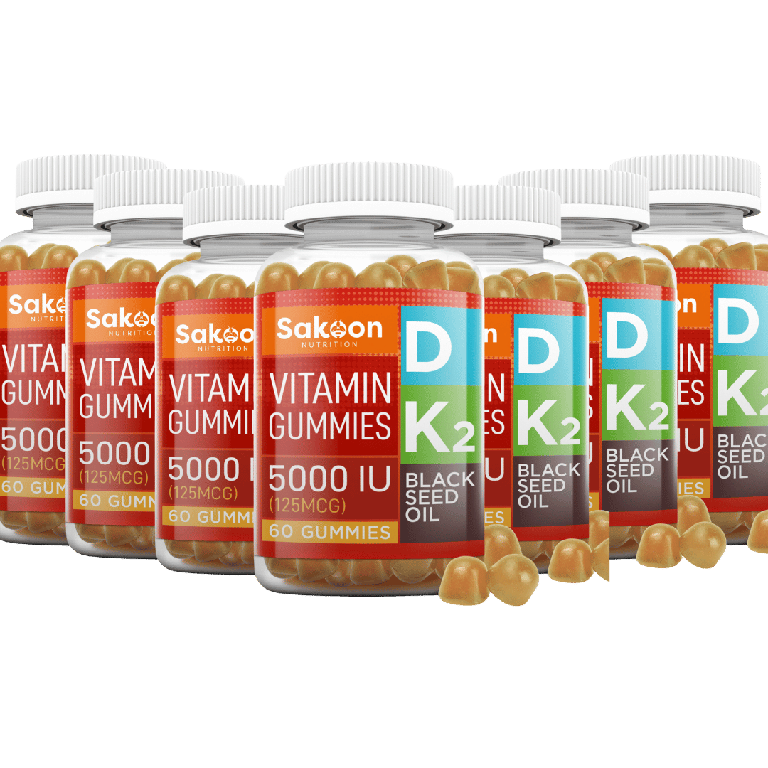 5000 IU Vitamin D3 With Vitamin K2 & Black Seed Oil