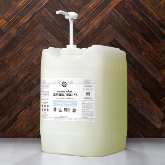 Organic White Cleaning Vinegar Concentrate | 10% (100 grain)