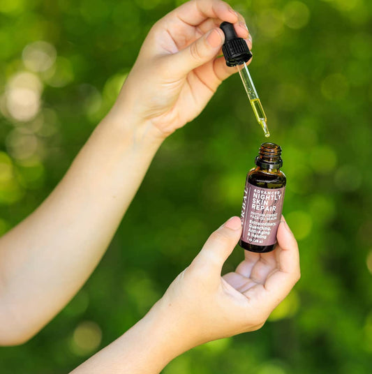 Advanced Nightly Skin Repair with Organic Tamanu Oil