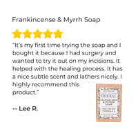 Frankincense & Myrrh Soap