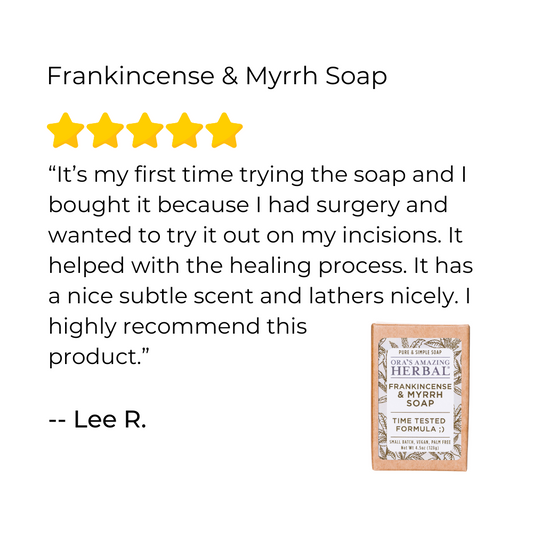 Frankincense & Myrrh Soap