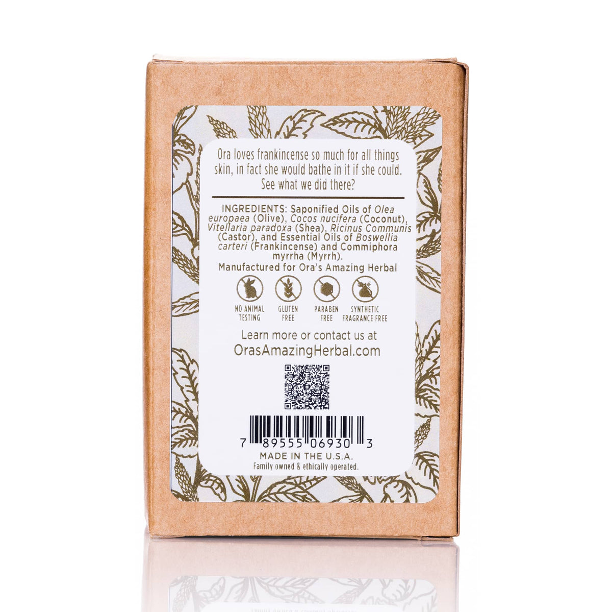 Frankincense & Myrrh Soap