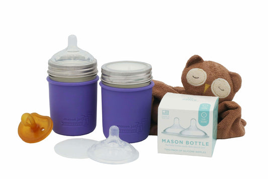 Baby Bottle Starter Kit for Mason Jars