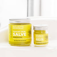 Touchy Skin Salve, Eczema Cream Ointment for Sensitive Skin