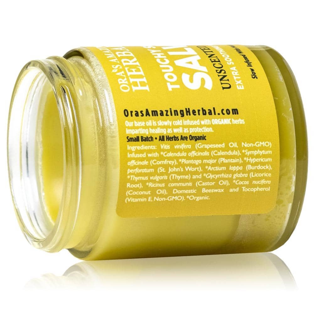 Touchy Skin Salve, Eczema Cream Ointment for Sensitive Skin