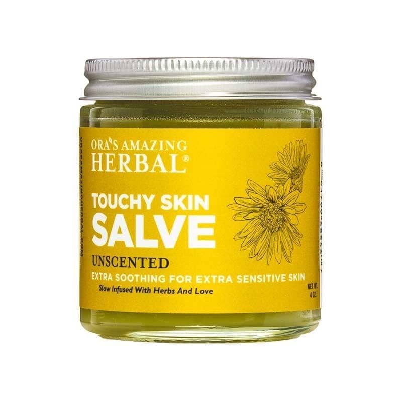 Touchy Skin Salve, Eczema Cream Ointment for Sensitive Skin