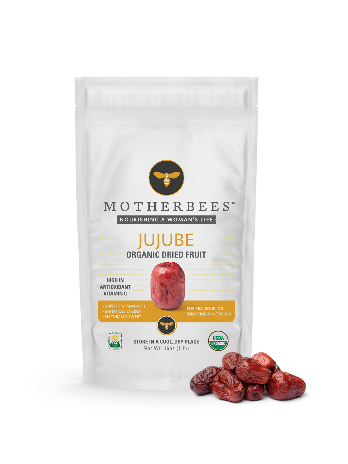 Organic California Jujubes